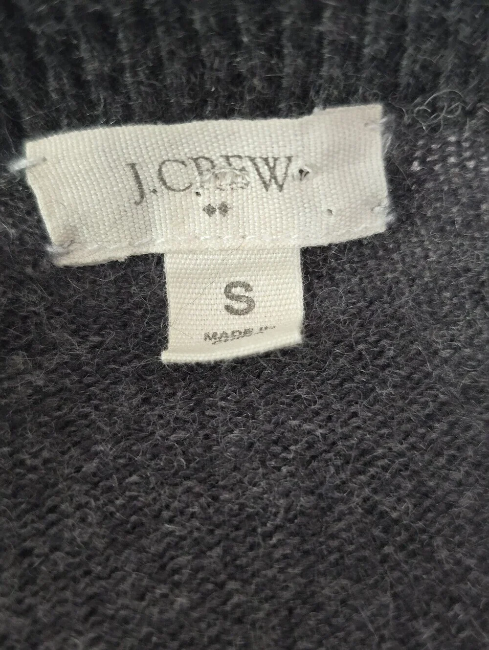 J.Crew Long Button Cardigan Merino Wool Cashmere Blend Sweater Size Small